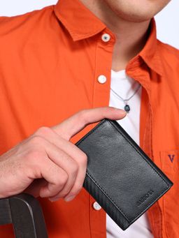 Sassora - Premium Leather Men's Rfid Tri-Fold Wallet (M)