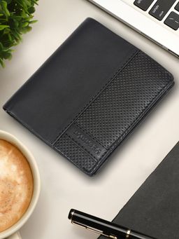 Sassora - Black Premium Leather Men's Rfid Wallet (M)