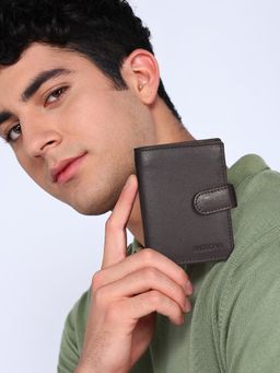 Sassora - Brown Genuine Leather Wallet (S)