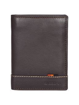 Sassora - Brown Premium Leather Men's Wallet (M)