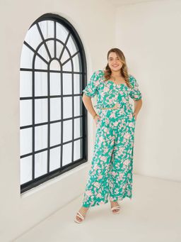 Sonsie - Green Begonia Co-Ord (Set of 2)