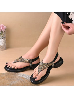 Valentino - Women Embellished Ethnic Comfort Sandals