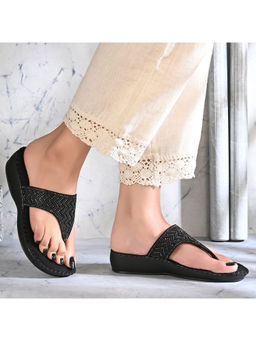 Valentino - Women Embellished Comfort Wedge Sandals