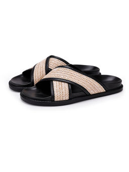 SHUTIQ - Kiki Ivory Slides