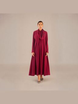 AMPM - Zahwa Wine Maxi Dress