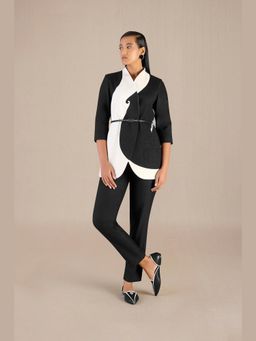 AMPM - Black Laisa Jacket and Pant with Belt