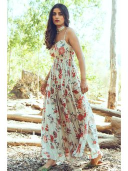 Paulmi & Harsh - Off White Sanvi Maxi Dress