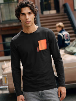 Bewakoof - Men Black Every Court is Home Solid T-shirt