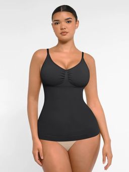 Shop The Edit - Black Women Waist Control Shapewear Tank Top