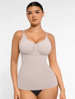 Shop The Edit - Grey Women Waist Control Shapewear Tank Top