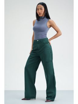 FREAKINS - Emerald Blaze Straight Fit Jeans