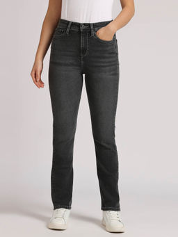 Pepe Jeans - Mary Grey Hight Waist Straight Softlex Jeans
