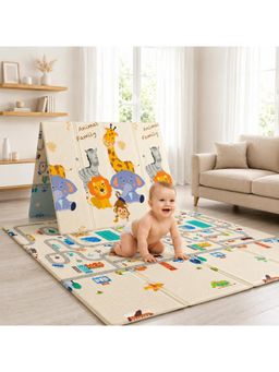 StarAndDaisy - Baby Play Mat Waterproof Foldable Reversible Floor Mat for Kids Infants Assorted
