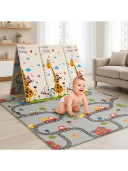 StarAndDaisy - Baby Play Mat Waterproof Foldable Reversible Floor Mat for Kids Infants Assorted