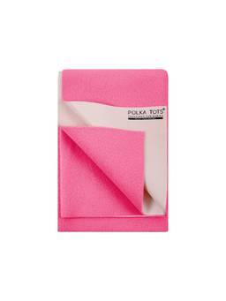 Polka Tots - Velvet Bed Protector Pink (S)