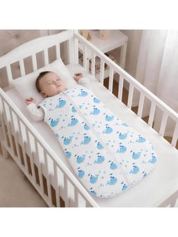 StarAndDaisy - Baby Swaddle Sleeping Bag Newborn Muslin Zipper Dolphin Soft Breathable Sack