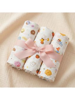 StarAndDaisy - Baby Swaddle Muslin Cotton Soft Breathable Blanket Newborn Wrap Comfy Care Baby
