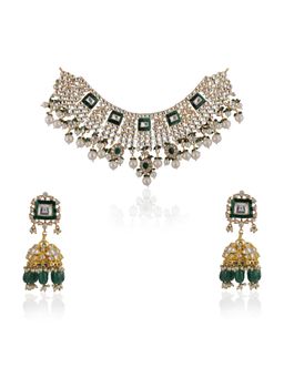 RIANA JEWELLERY - Mina Work Necklace Set