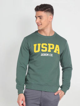 U.S. Polo Assn. Denim Co. - Crew Neck Brand Print Sweatshirt