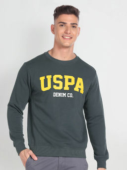 U.S. Polo Assn. Denim Co. - Crew Neck Brand Print Sweatshirt