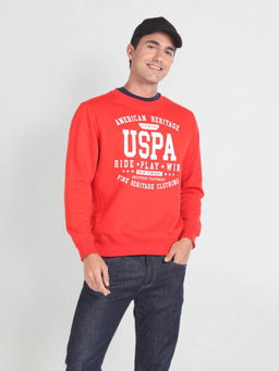 U.S. Polo Assn. Denim Co. - Crew Neck Brand Print Sweatshirt