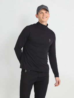 U.S. Polo Assn. Denim Co. - Turtle Neck Long Sleeve T-Shirt