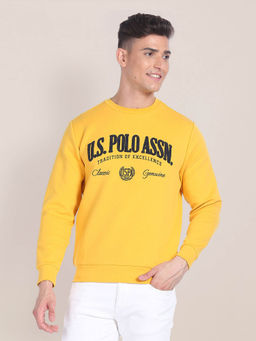 U.S. POLO ASSN. - Crew Neck Appliqued Sweatshirt