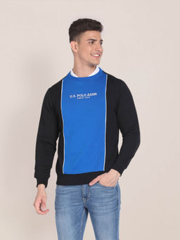 U.S. POLO ASSN. - Panelled Colour Block Sweatshirt