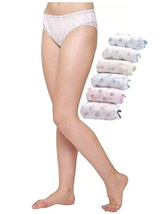 BRACHY Women Disposable Cotton Panties for Body Massage/Surgeries/Maternity/Periods