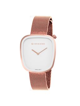 Giordano - Analog Wrist Watch for Women Stylish Metal Strap - Gd-60006 - Rose Gold (Medium)
