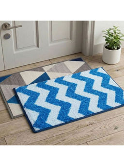 Athom Living - Multi-Color Easy Home Designer Soft Anti Slip Door Mats (Pack Of 2)
