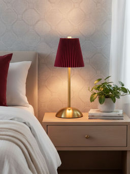 ELARE - Wine Rechargeable Touch Table Lamp