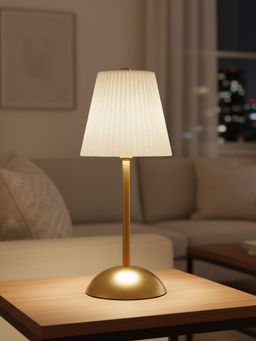ELARE - White Premium Cordless Metal Desk Lamp