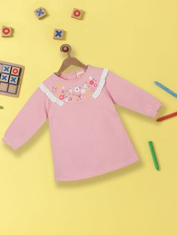 Nautinati - Girls Long Sleeves Pure Cotton Pullover