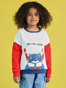 Nautinati - Boys Graphic Printed Antimicrobial Fleece Sweatshirt