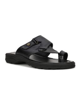 Bata - Solid Black Sandals