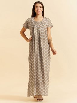 Sweet Dreams - Women Printed Night Dress
