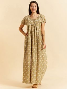 Sweet Dreams - Women Printed Night Dress