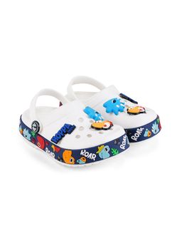 Hopscotch - White Character Design Clogs