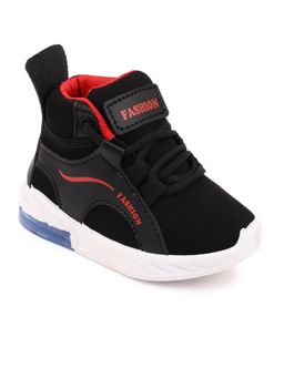 Hopscotch - Black Classic Everyday Mid-Top Sneakers
