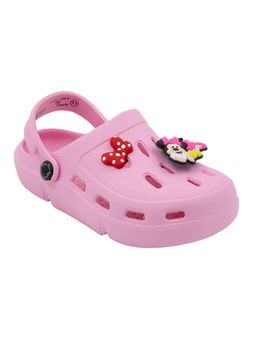 Hopscotch - Pink Minnie Mouse 3D Applique Clogs