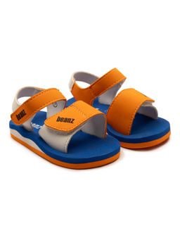 Hopscotch - Multi-Color Colour-Block Velcro Sandals