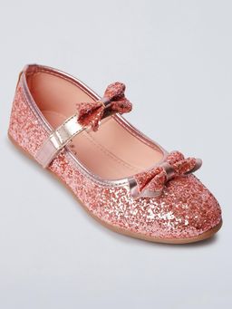 Hopscotch - Pink Bow Applique Ballerina