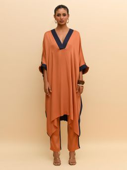 RISHI & VIBHUTI - Colour Block Kaftan