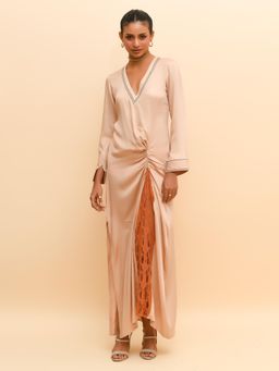 RISHI & VIBHUTI - Beige Sunburn Dress