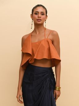 RISHI & VIBHUTI - Tan Tech Top