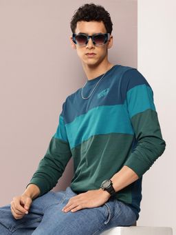 DILLINGER - Mens Long Sleeve Regular T-shirt - Blue