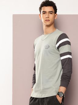 DILLINGER - Mens Long Sleeve Regular T-shirt - Grey