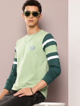 DILLINGER - Mens Long Sleeve Regular T-shirt - Green