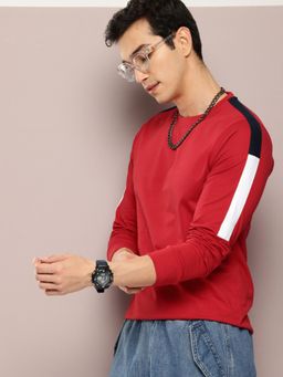 DILLINGER - Mens Long Sleeve Regular T-shirt - Red